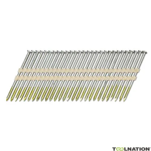 Hitachi Accessori 705599 Chiodi a testa tonda lisci rivestiti di fuoco 3,1x90 mm 2200 pezzi
